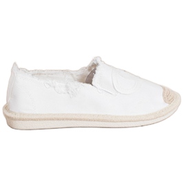 SHELOVET Alpargatas Textiles blanco