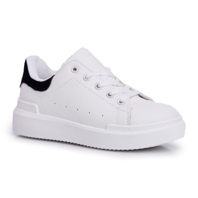 FRROCK Deportivas Juveniles Infantiles Bilbo Blancas blanco negro
