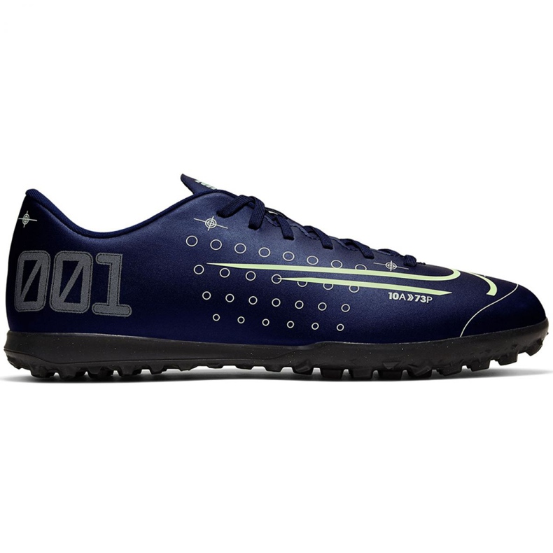 Zapatillas de fútbol Nike Mercurial Vapor 13 Club Mds Tf M CJ1305-401 azul marino