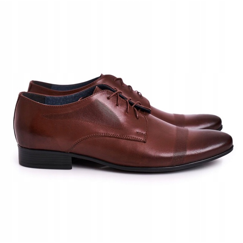 Bednarek Polish Shoes Pantuflas Hombre Piel Bednarek 804 Marrón Oscuro