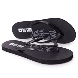 Chanclas de mujer Big Star FF274A309 Negro