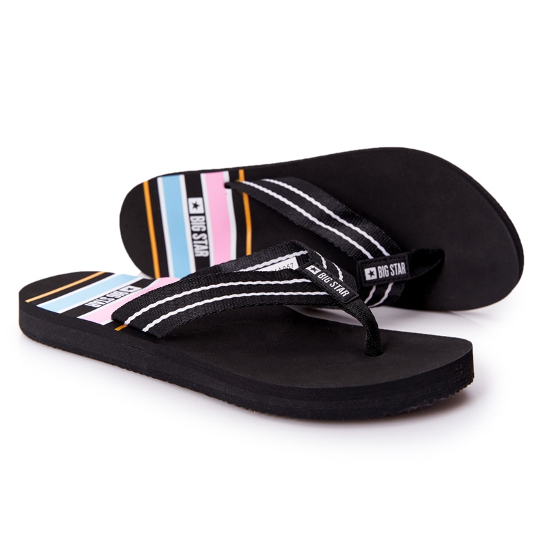 Chanclas de Mujer Big Star HH274A057 Negro