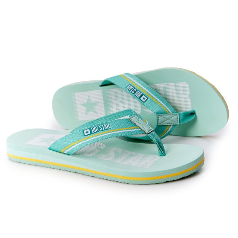 Chanclas Mujer Big Star HH274A061 Verde claro Chanclas Mujer Big Star HH274A061 Verde claro