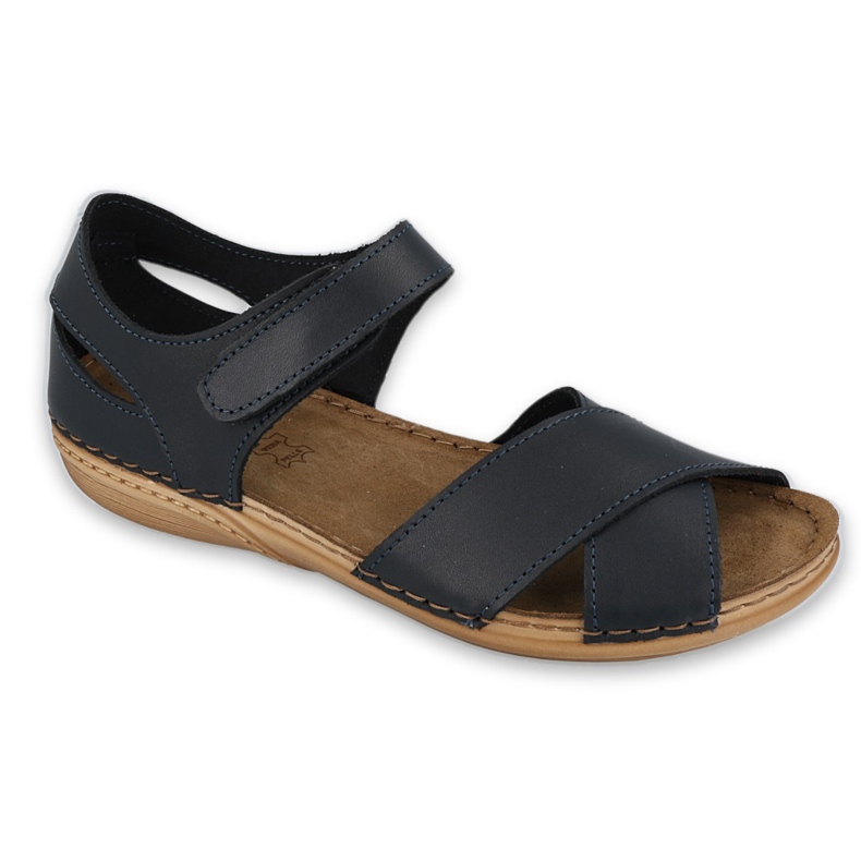 Sandalias inblu zapatos de mujer 158D180 azul marino