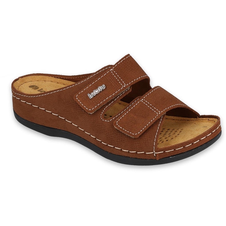 Inblu slippers zapatos de mujer 158D178 marrón