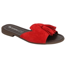 Inblu slippers zapatos de mujer 158D148 rojo