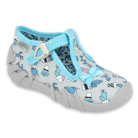Calzado infantil befado 110P414 azul gris
