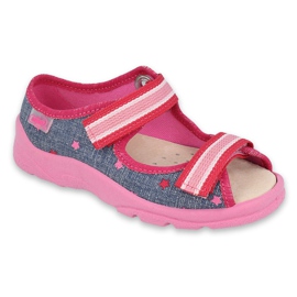 Calzado infantil befado 869X146 multicolor rosa