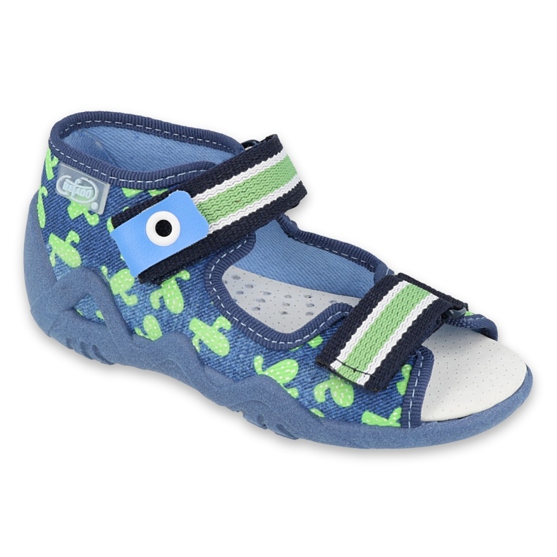Calzado infantil befado amarillo 350P019 azul marino verde