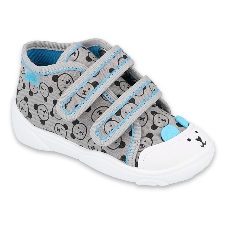Calzado infantil befado 212P073 negro azul gris