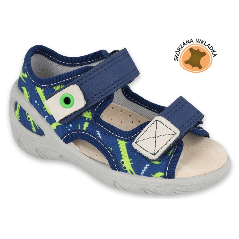 Calzado infantil befado pu 065P155 azul marino