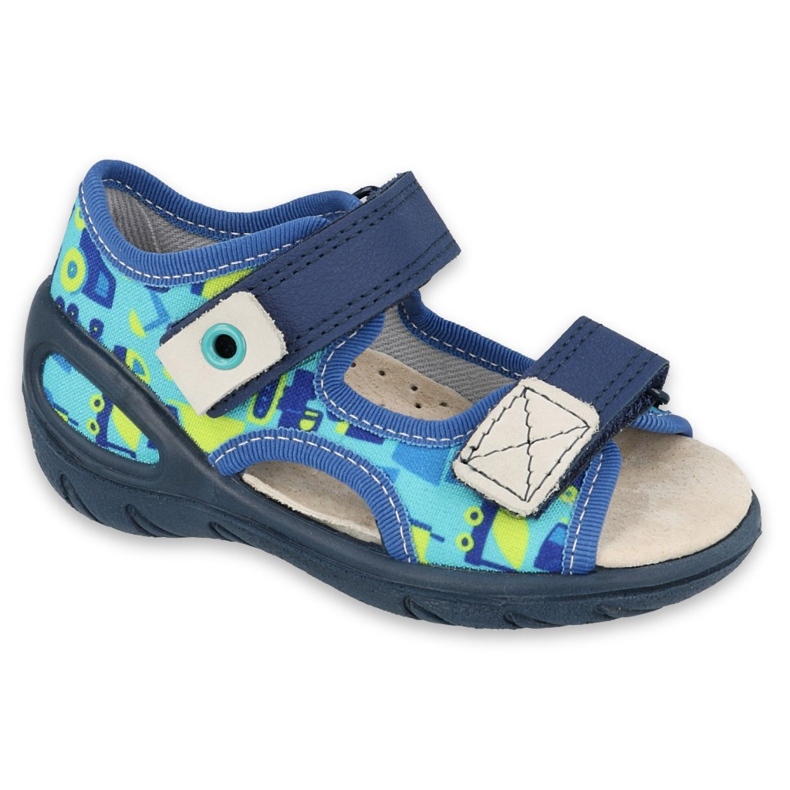 Calzado infantil befado pu 065P156 azul marino azul