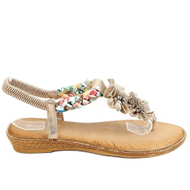 Chanclas doradas JN11-11 Dorado