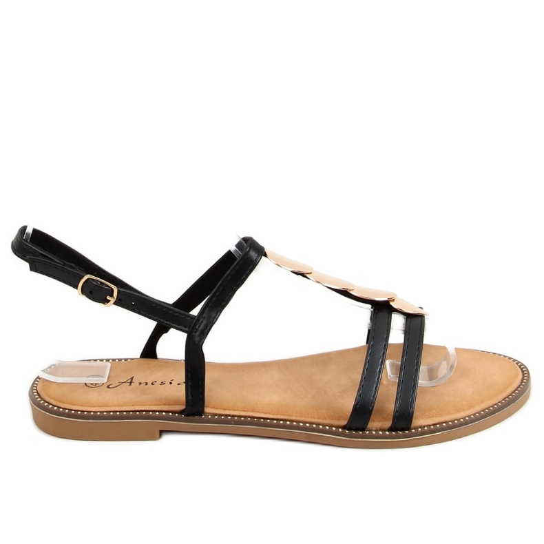 Sandalias de mujer negras N-101 Black negro