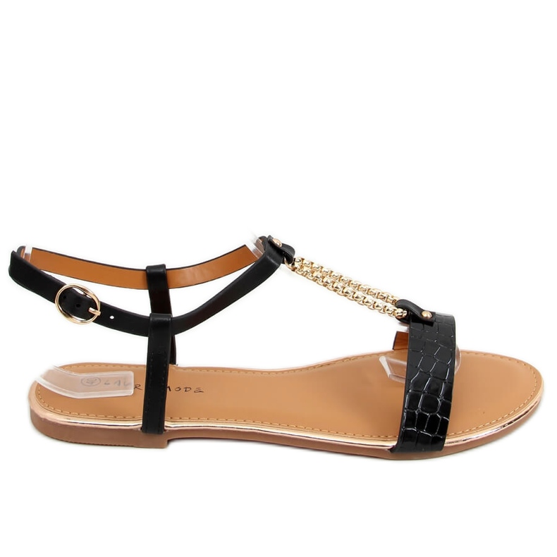 Sandalias mujer negras F-18 Black negro
