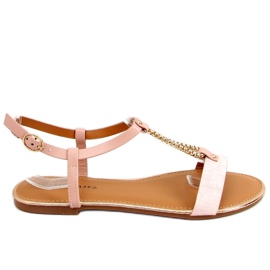 Sandalias mujer rosa F-18 Pink rosado