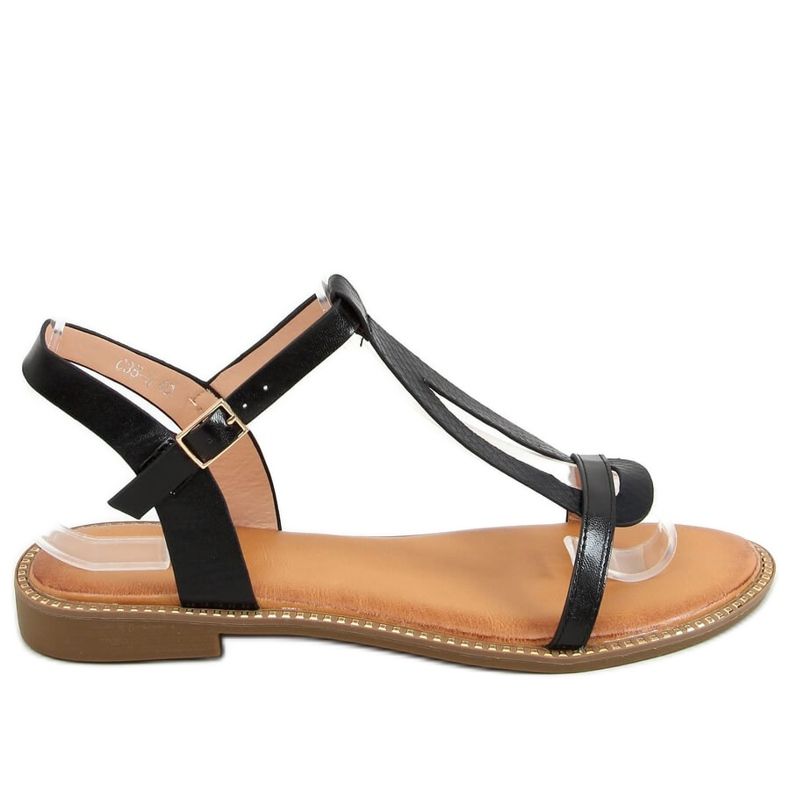 Sandalias de mujer negras C35-CH Negra negro