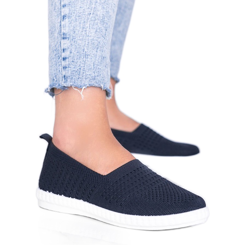 Zapatillas Slip On Funk caladas azul marino