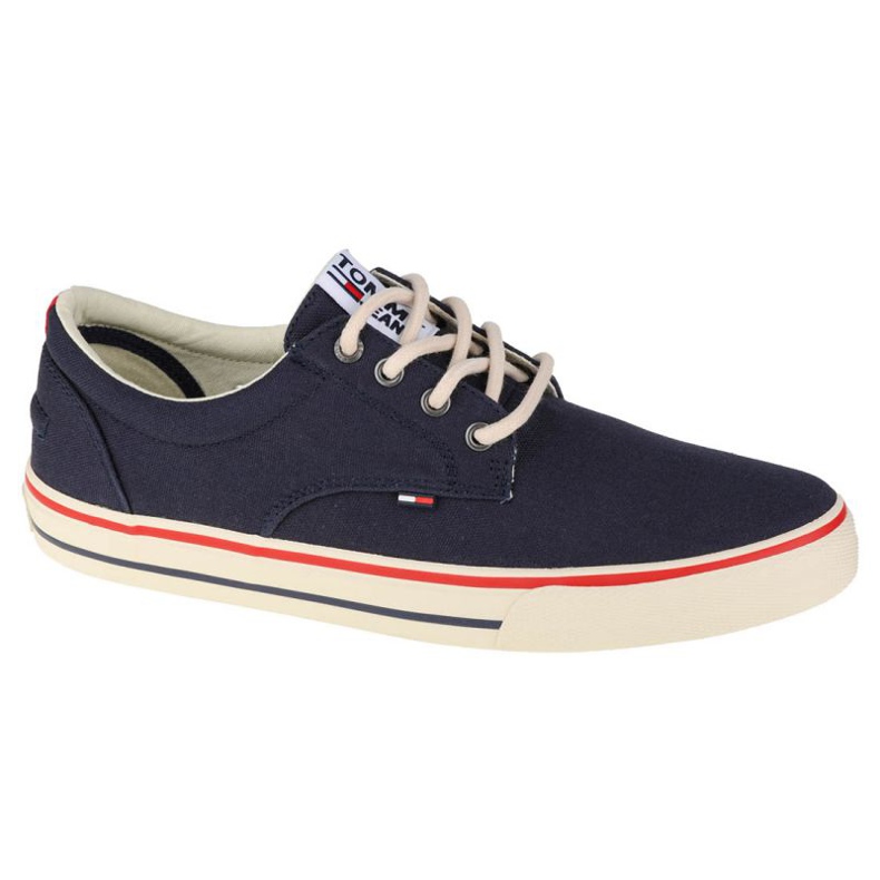Tommy Hilfiger Jeans Textile Sneaker M EM0EM00001-006 zapatos azul marino