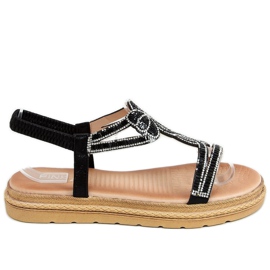 Sandalias de mujer negras JN11-34 Negras negro