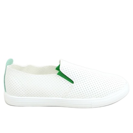 Zapatillas slip-on blanco LA45 Verde