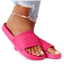 Pantuflas de Mujer Big Star HH274A039 Fucsia rosa