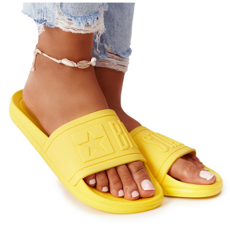 Pantuflas de Mujer Big Star HH274A040 Amarillo
