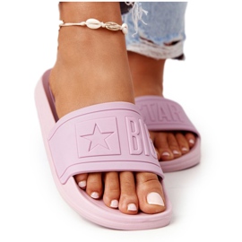 Pantuflas de Mujer Big Star HH274A041 Powder Pink rosa