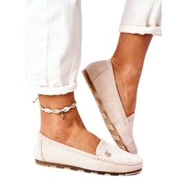 PS1 Mocasines Mujer Ante Beige Madelyn PS1 Mocasines Mujer Ante Beige Madelyn