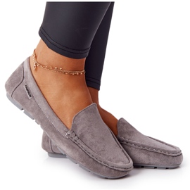 PH1 Mocasines Mujer Ante Gris San Marino