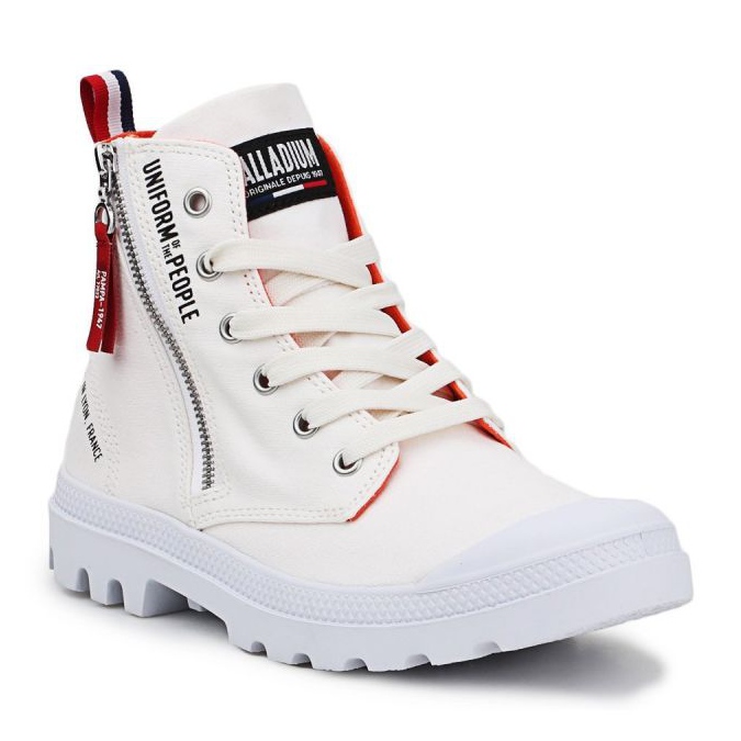Zapatillas Palladium Pampa Hi Outz Puotp U 77023-116 blanco azul