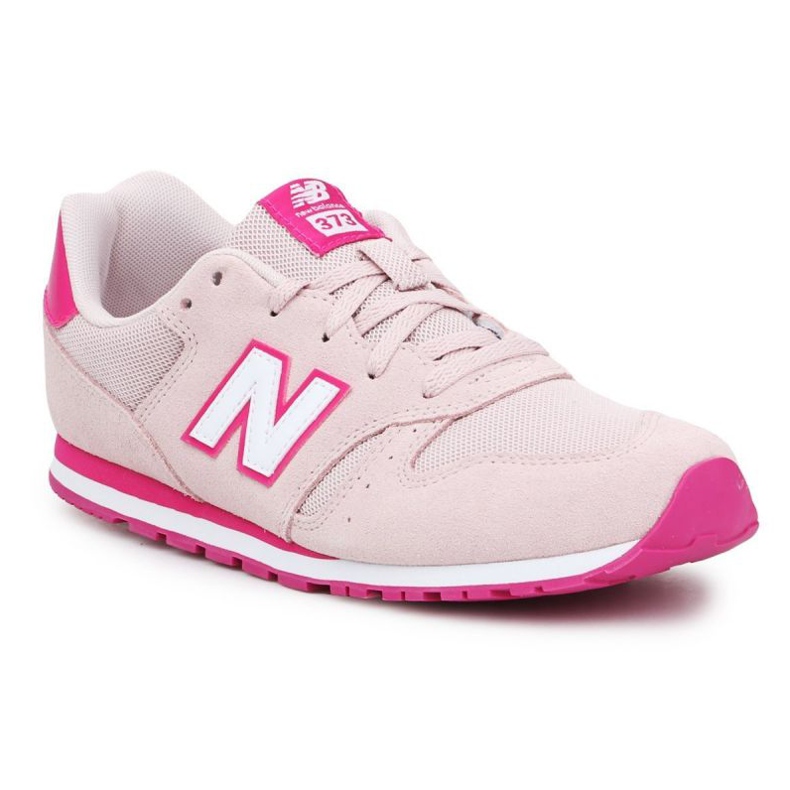 Zapatillas New Balance Jr YC373SPW naranja rosado