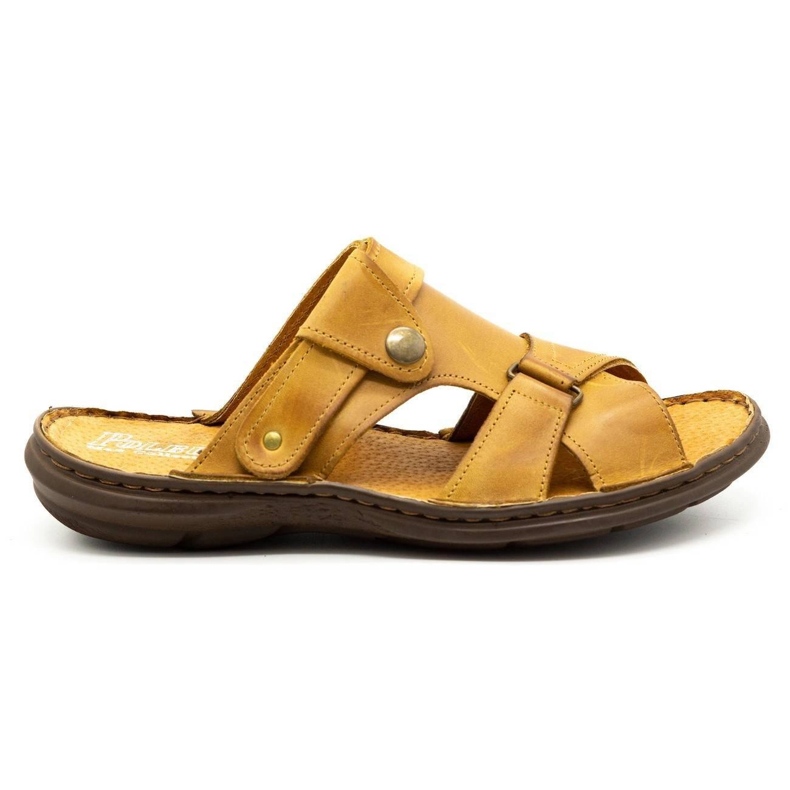 Polbut Pantuflas hombre 024 rojo naranja