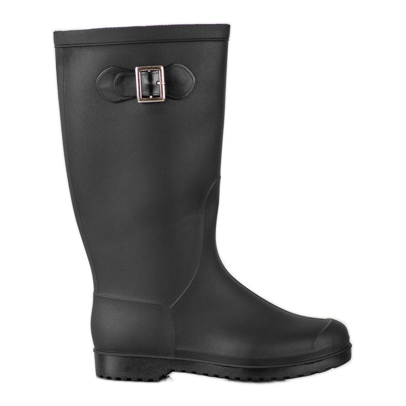 SHELOVET Chanclos de goma altos negro