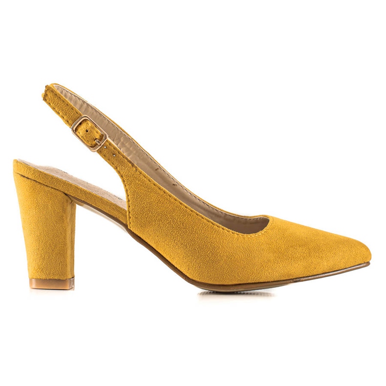 Goodin Bombas casuales amarillo