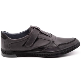 Polbut Zapato casual hombre piel 2102 gris