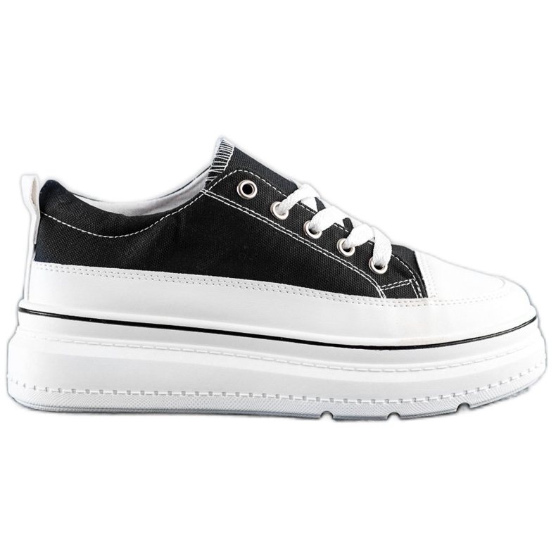 Seastar Zapatillas de moda en la plataforma negro
