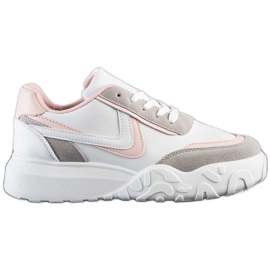 SHELOVET Zapatillas Casual blanco multicolor