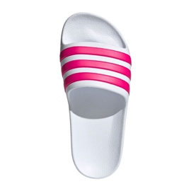Zapatillas Adidas Adilette Aqua Jr EF1748 blanco rosa