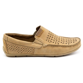 Olivier Zapatos de hombre mocasín 906 para el verano beige Olivier Zapatos de hombre mocasín 906 para el verano beige