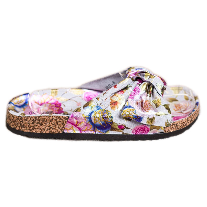 Bona Zapatillas con estampado floral multicolor