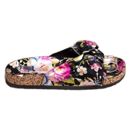Bona Zapatillas con estampado floral multicolor
