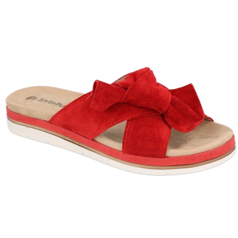 Befado Inblu slippers zapatos de mujer 158D154 rojo