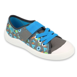 Calzado infantil befado 251Y175 azul gris