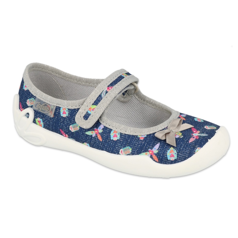 Calzado infantil befado 114X445 azul marino gris