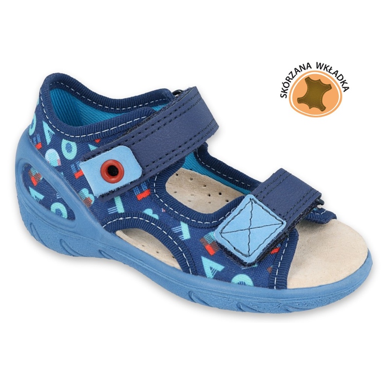 Calzado infantil befado pu 065P161 azul marino azul