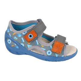 Calzado infantil befado pu 065P160 azul gris Calzado infantil befado pu 065P160 azul gris