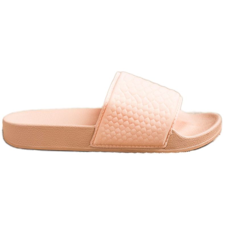 SHELOVET Pantuflas de Textil Beige