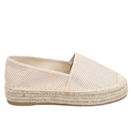 Alpargatas beige para mujer A666-ESP-1 Beige