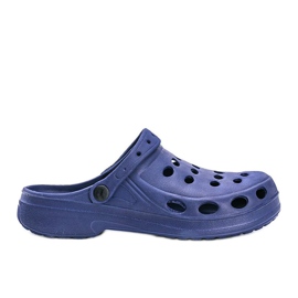 Pantuflas azul marino de david para hombre